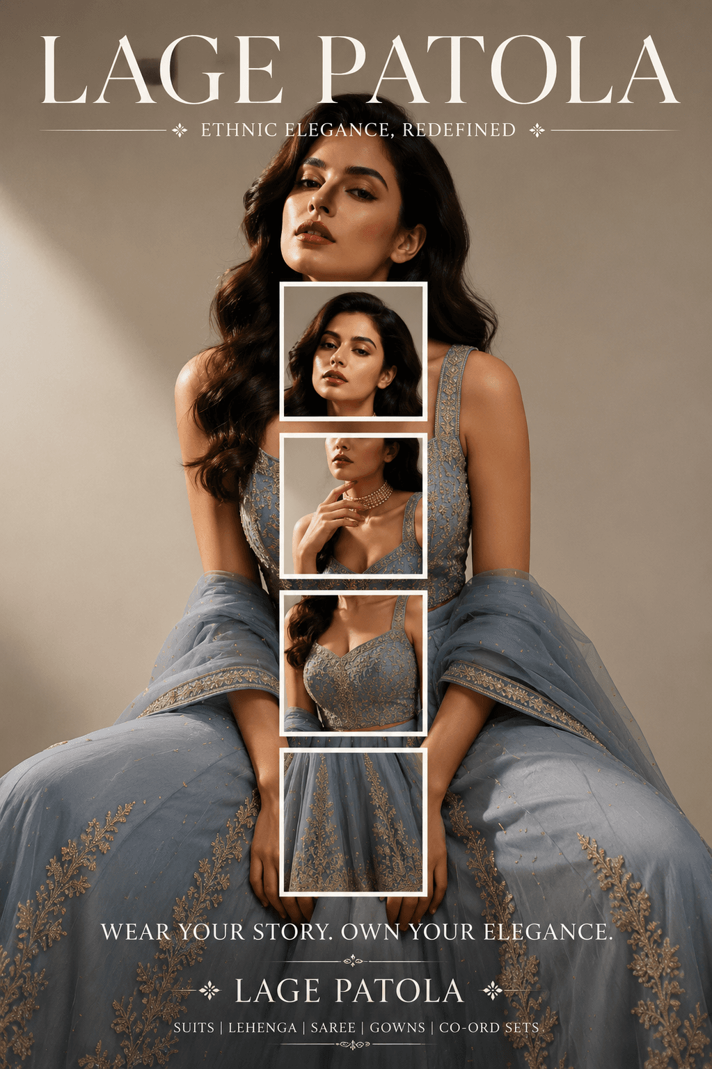 Lage Patola look 2